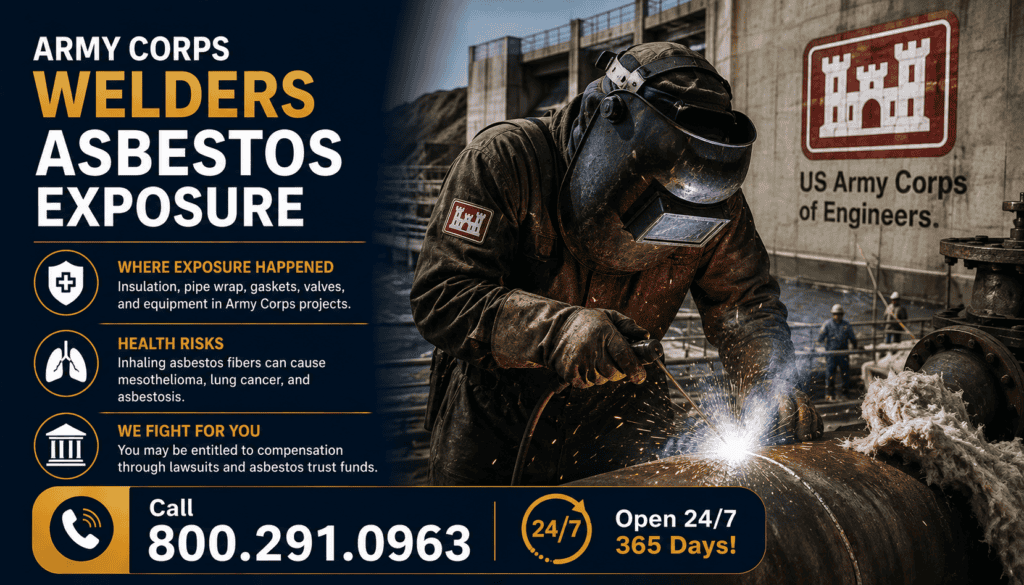 Army Corps Welders Asbestos Exposure Mesothelioma Lawsuit