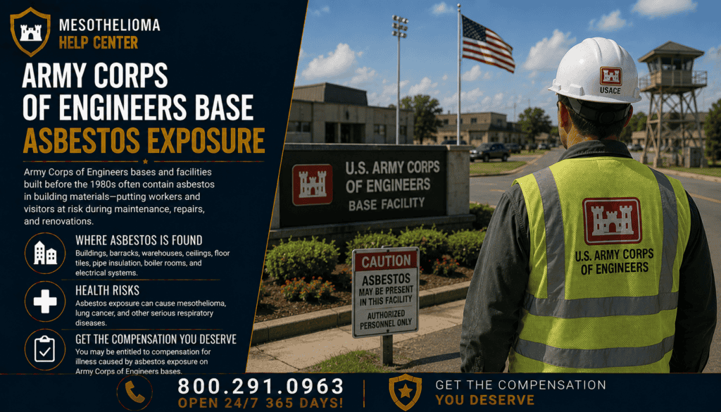 Army Corps of Engineers Base Asbestos Exposure - Mesothelioma