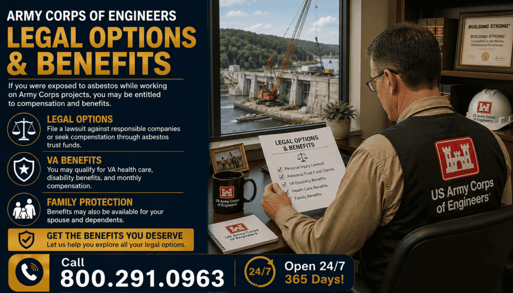 Army Corps of Engineers Legal Options & Benefits
