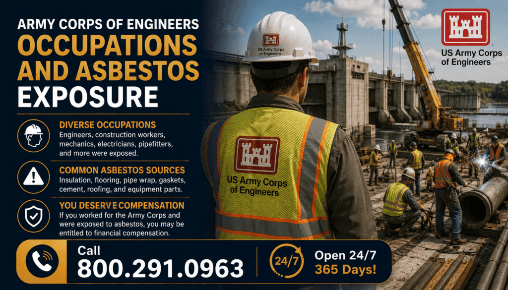 Army Corps of Engineers Occupations and Asbestos Exposure - Mesothelioma Lawsuit
