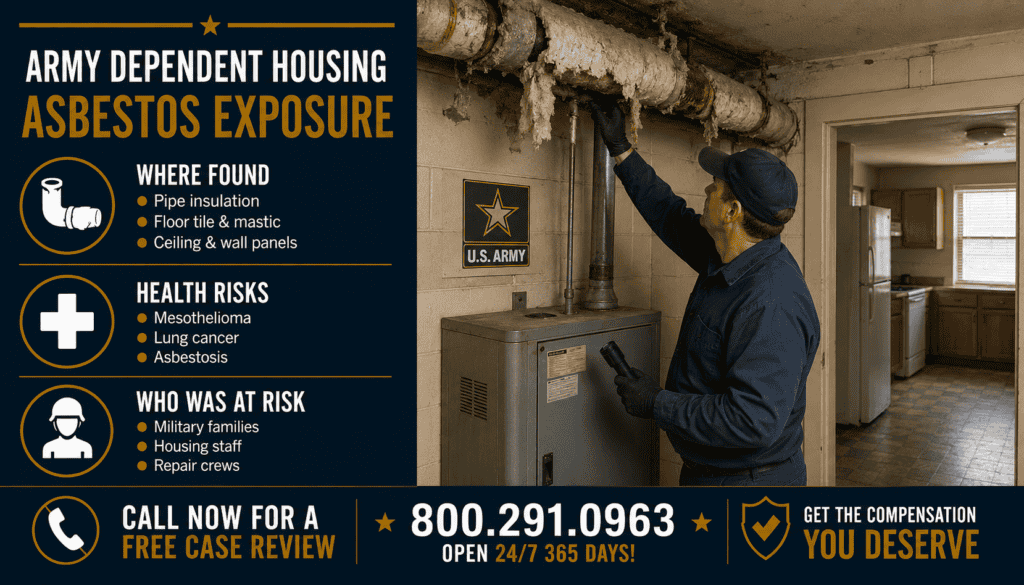 Army Dependent Housing Asbestos Exposure - Mesothelioma