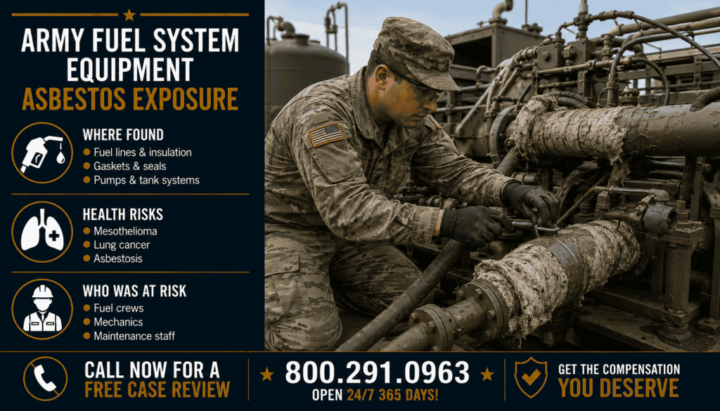 Army Fuel System Equipment Asbestos Exposure Lawsuit