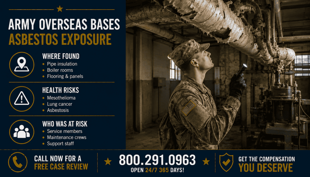 Army Overseas Bases Asbestos Exposure Lawsuit