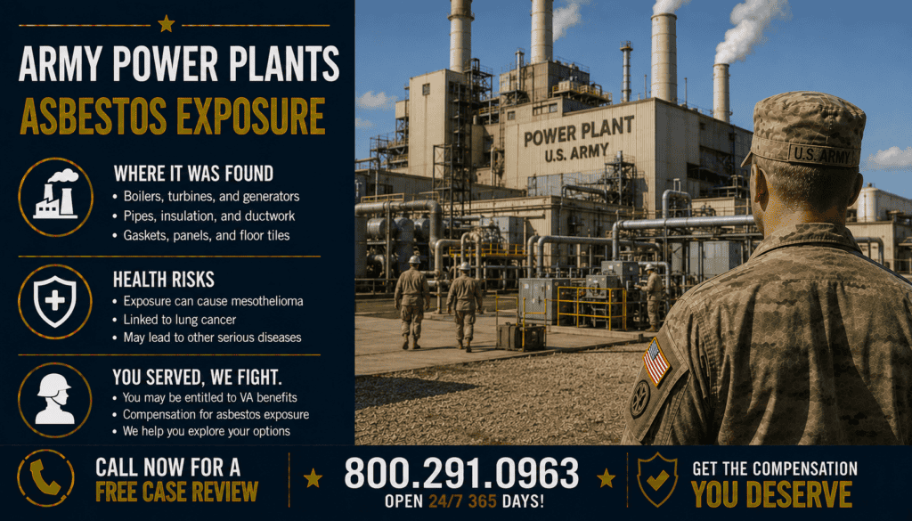 Army Power Plants Asbestos Exposure - Mesothelioma