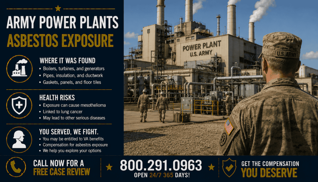 Army Power Plants Asbestos Exposure - Mesothelioma