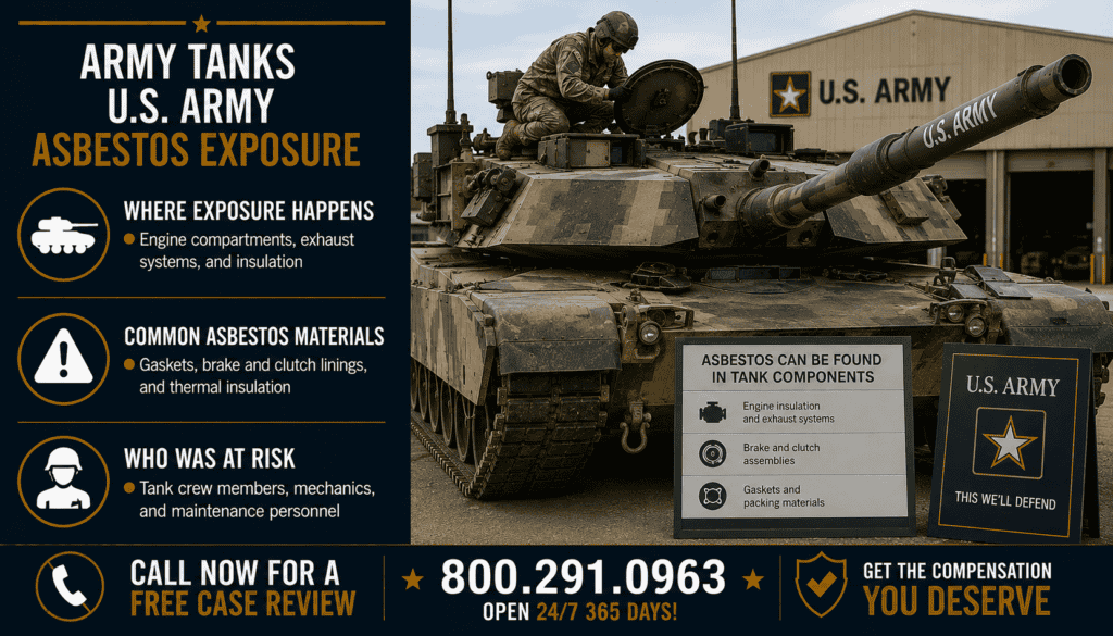 Army Tanks Asbestos Exposure - Mesothelioma