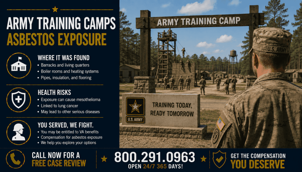 Army Training Camps Asbestos Exposure  - Mesothelioma