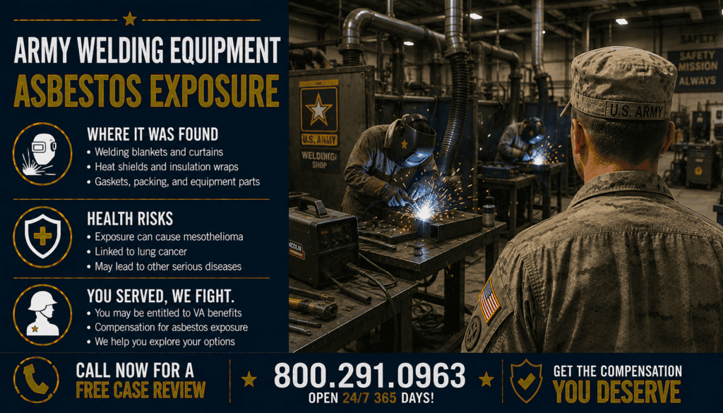 Army Welding Equipment Asbestos Exposure Lawsuit - Mesothelioma