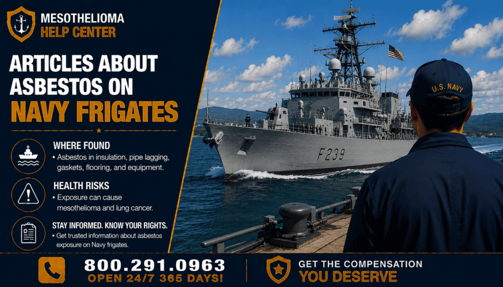 Articles about Asbestos on Navy Frigates - Mesothelioma