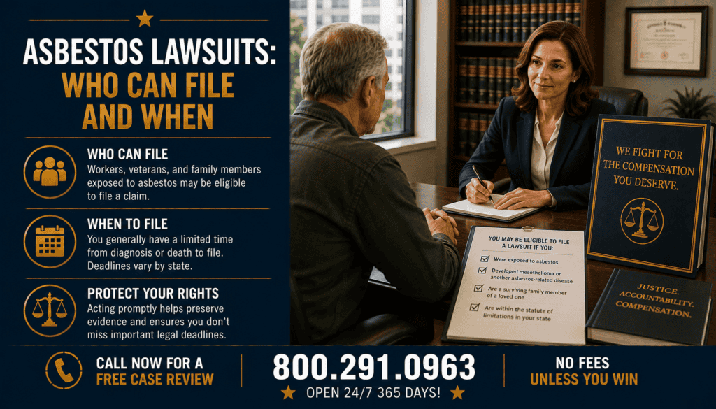 Asbestos Lawsuits - Who Can File and When
