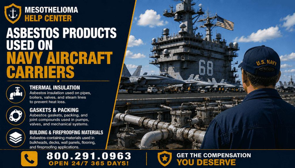 Asbestos Products Used on Navy Aircraft Carriers - Mesothelioma