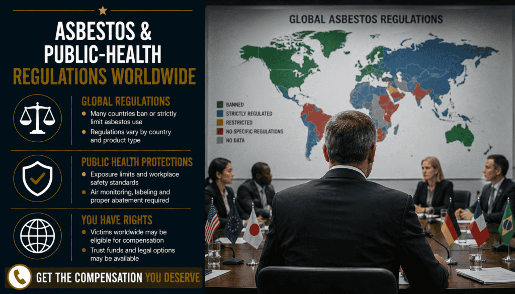 Asbestos & Public-Health Regulations Worldwide - Mesothelioma