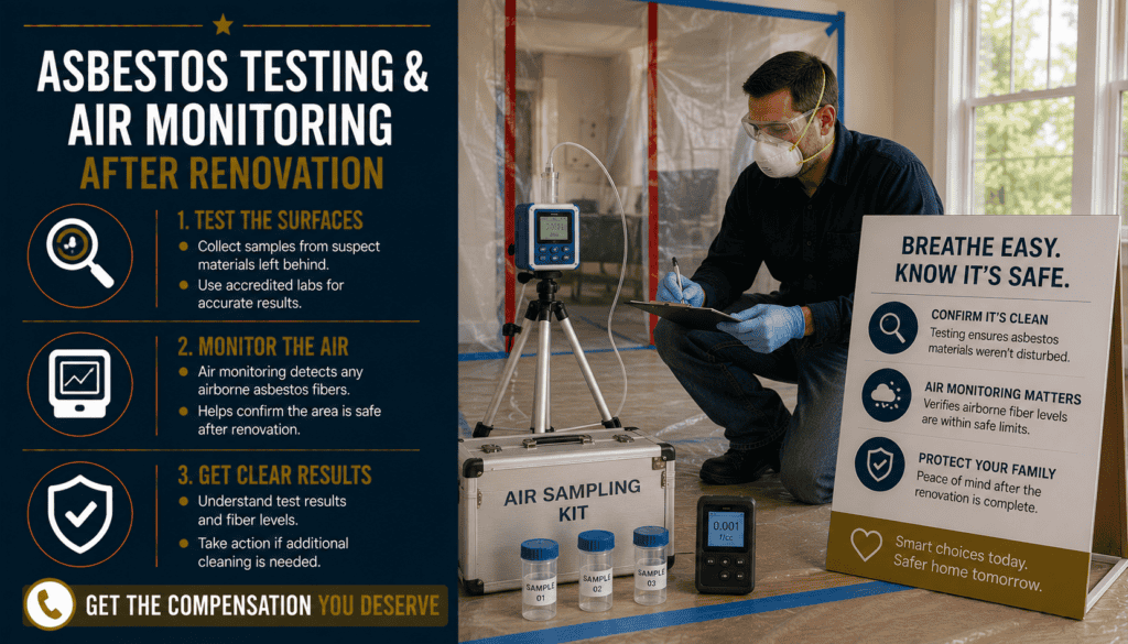 Asbestos Testing & Air Monitoring After Renovation - Mesothelioma