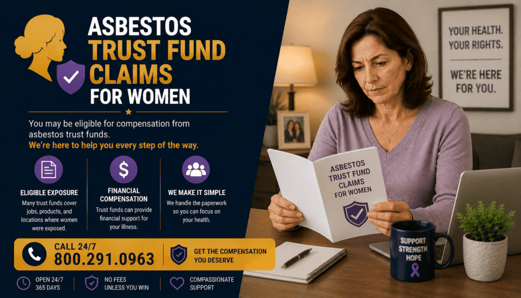 Asbestos Trust Fund Claims for Women - Mesothelioma