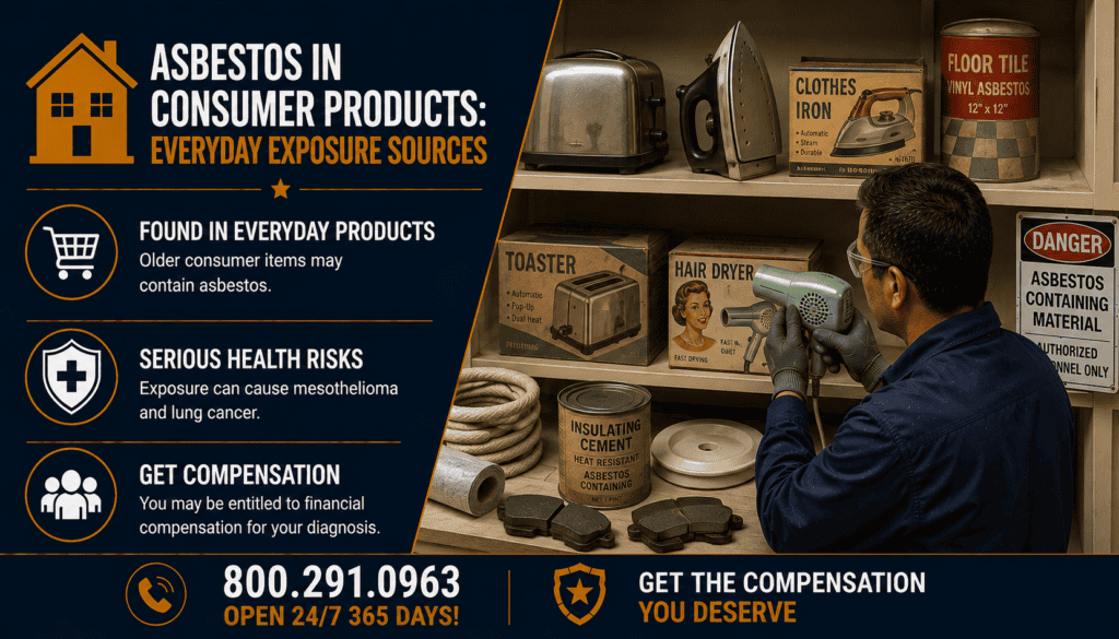 Asbestos in Consumer Products Everyday Exposure Sources - Mesothelioma
