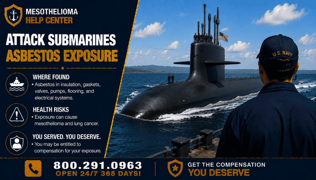 Attack Submarines Asbestos Exposure Lawsuit