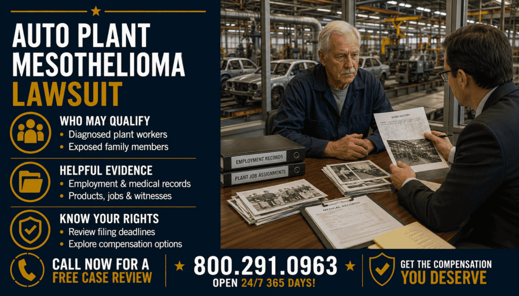 Auto Plant Mesothelioma Lawsuit