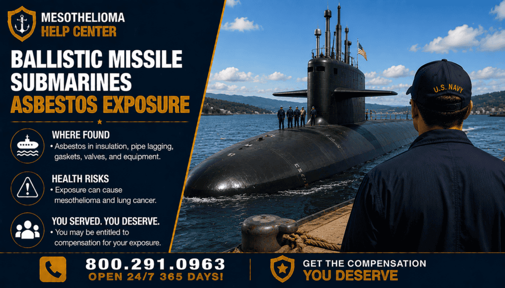 Ballistic Missile Submarines Asbestos Exposure - Mesothelioma