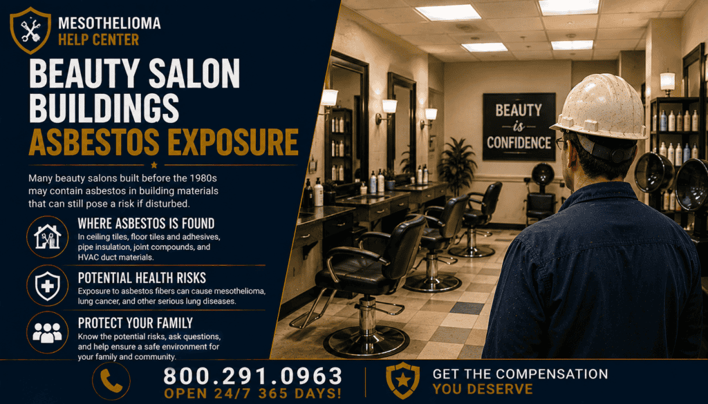 Beauty Salon Buildings Asbestos Exposure - Mesothelioma