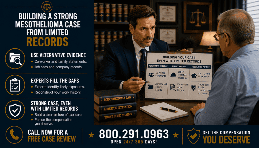 Building a Strong Mesothelioma Case From Limited Records