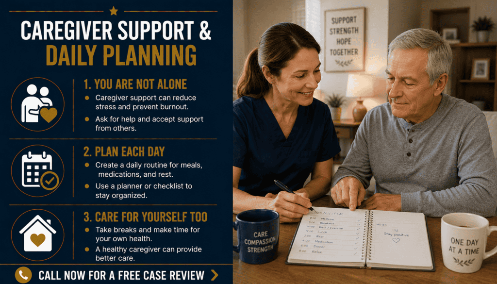 Caregiver Support & Daily Planning - Mesothelioma Support