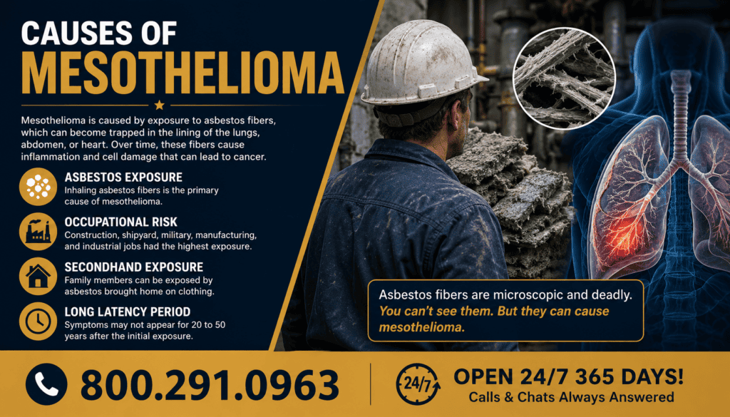 Causes of Mesothelioma - Asbestos Exposure Lawsuit