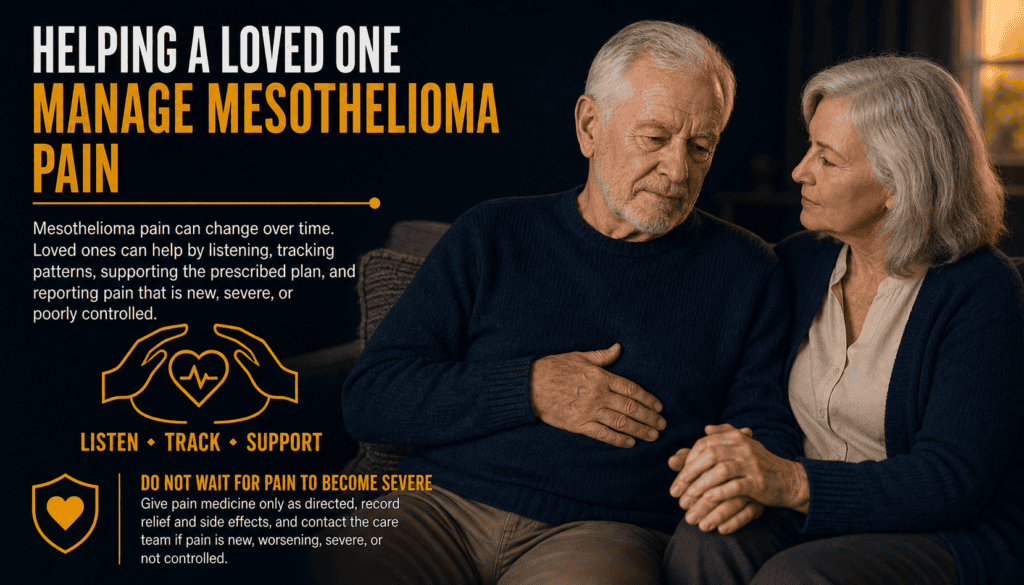 Helping a Loved One Manage Mesothelioma Pain