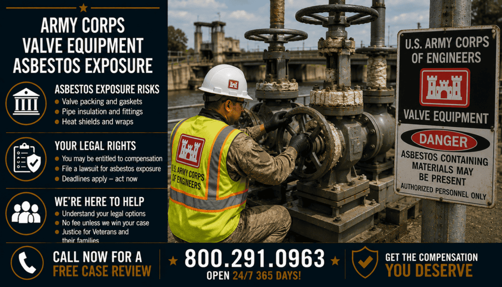 Army Corps Valve Equipment - Mesothelioma Asbestos Exposure