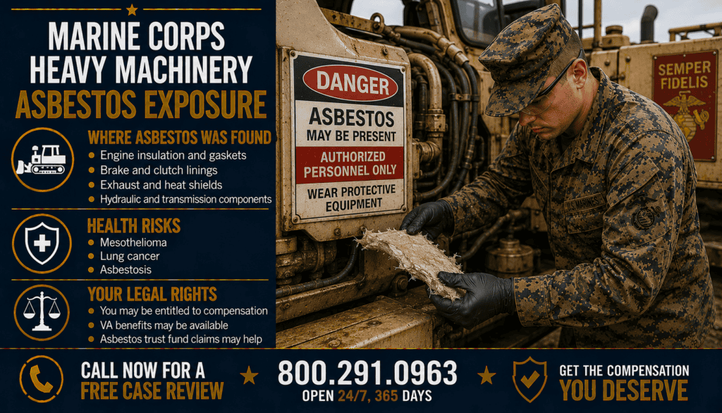 Marine Corps Heavy Machinery Asbestos Exposure