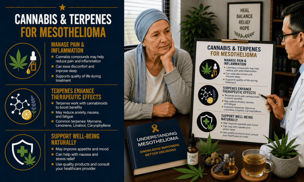 Cannabis & Terpenes for Mesothelioma