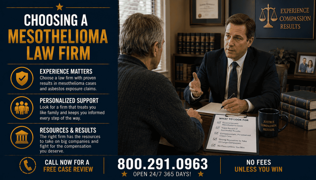 Choosing a Mesothelioma Law Firm - Mesothelioma Lawsuit