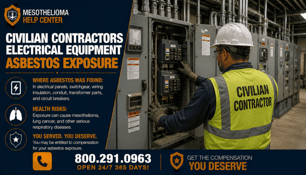 Civilian Contractors Electrical Equipment Asbestos Exposure - Mesothelioma
