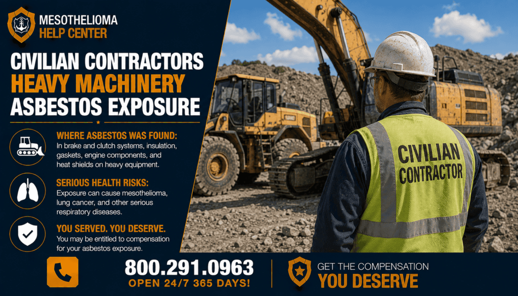 Civilian Contractors Heavy Machinery Asbestos Exposure - Mesothelioma