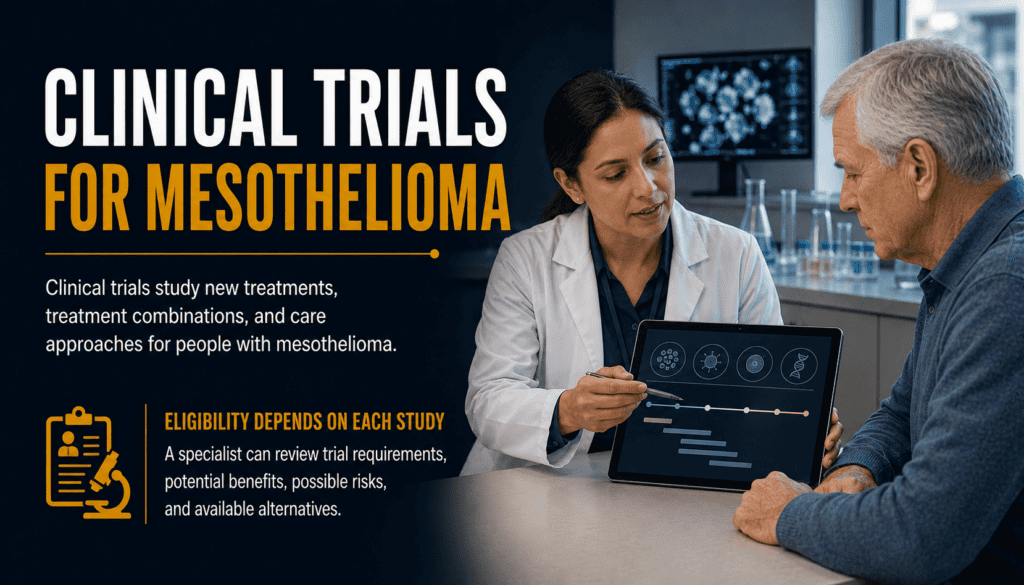 Clinical Trials for Mesothelioma