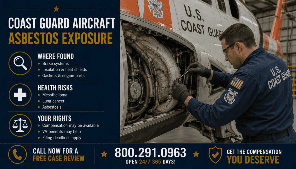 Coast Guard Aircraft Asbestos Exposure - Mesothelioma