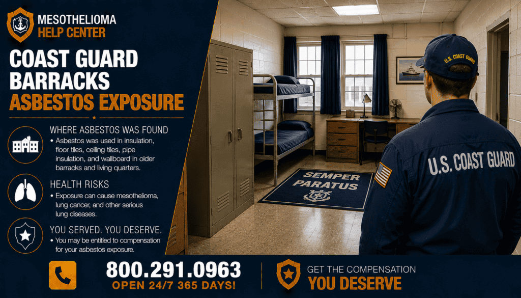 Coast Guard Barracks Asbestos Exposure - Mesothelioma