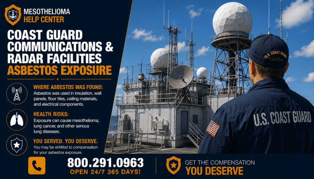 Coast Guard Communications & Radar Facilities Asbestos Exposure - Mesothelioma