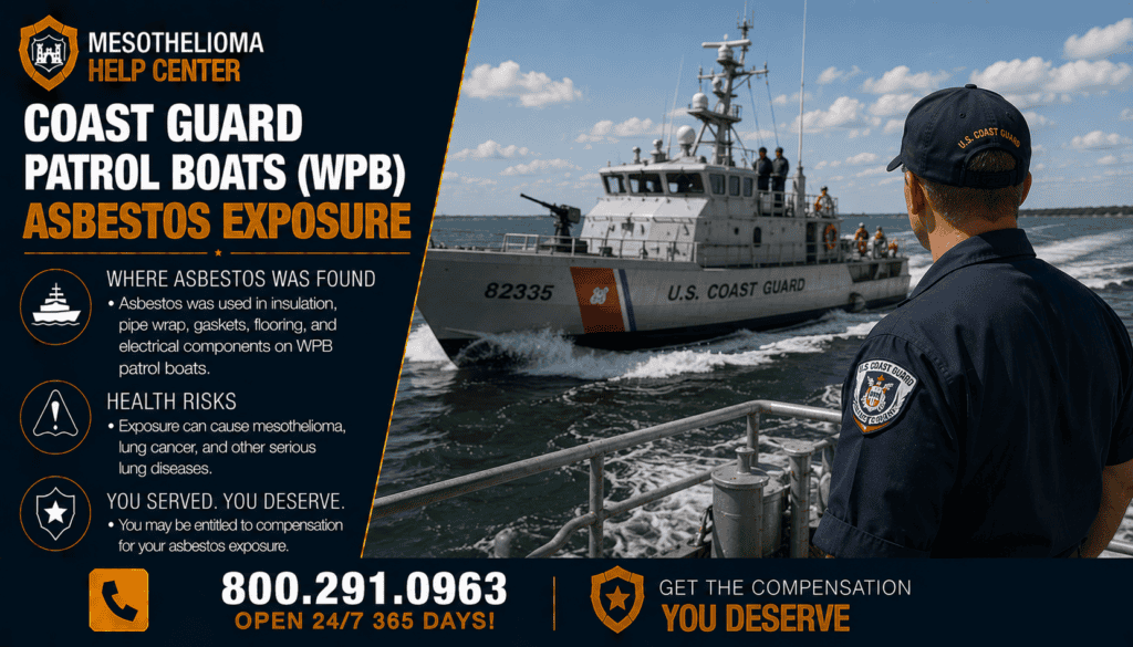 Coast Guard Patrol Boats (WPB) Asbestos Exposure - Mesothelioma