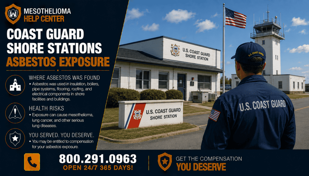 Coast Guard Shore Stations Asbestos Exposure - Mesothelioma