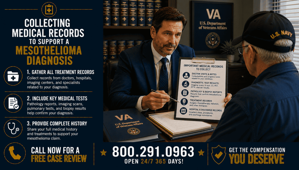 Collecting Medical Records to Support a Mesothelioma Diagnosis