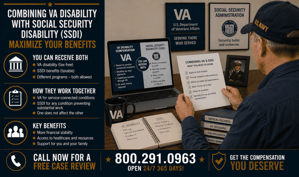 Combining VA Disability with Social Security Disability (SSDI) - Mesothelioma