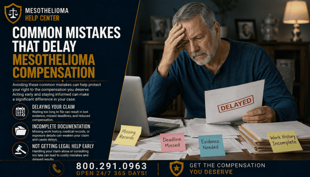 Common Mistakes That Delay Mesothelioma Compensation