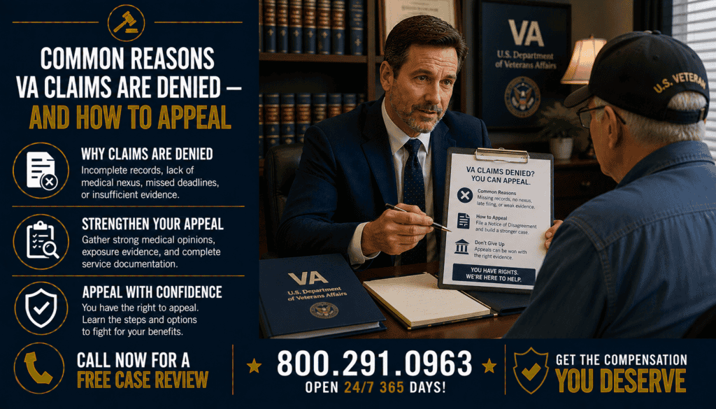 Common Reasons VA Claims Are Denied — and How to Appeal - Mesothelioma