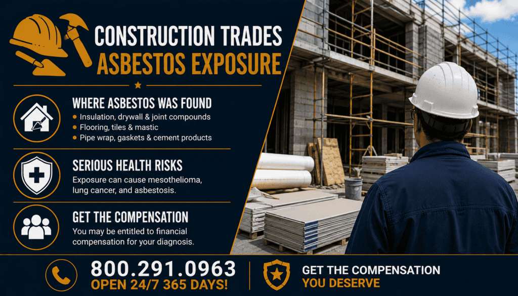 Construction Trades Asbestos Exposure - Mesothelioma
