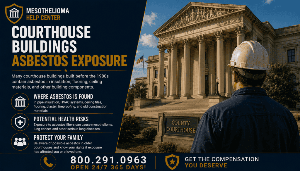 Courthouse Buildings Asbestos Exposure - Mesothelioma