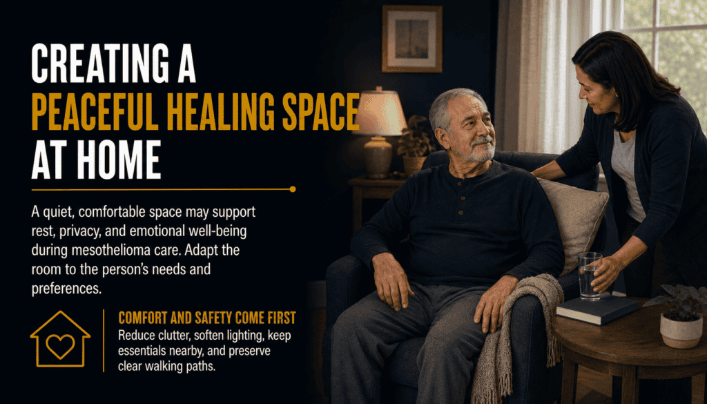 Creating a Peaceful Healing Space at Home - Mesothelioma Diagnosis