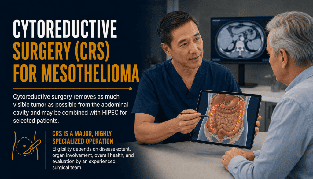 Cytoreductive Surgery (CRS) for Mesothelioma - Mesothelioma Treatment