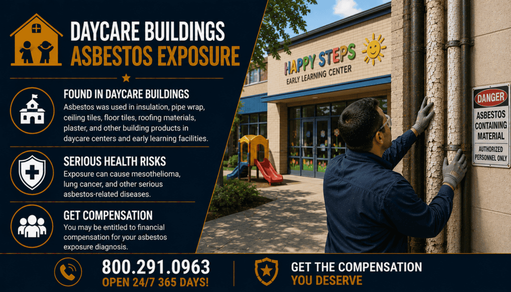 Daycare Buildings Asbestos Exposure - Mesothelioma