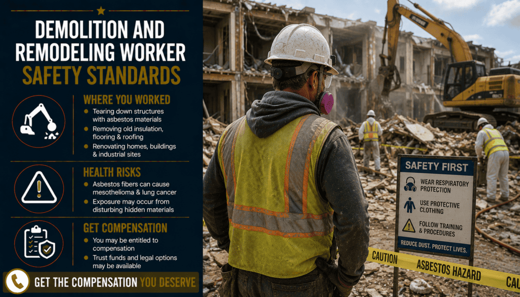 Demolition and Remodeling Worker Safety Standards - Mesothelioma