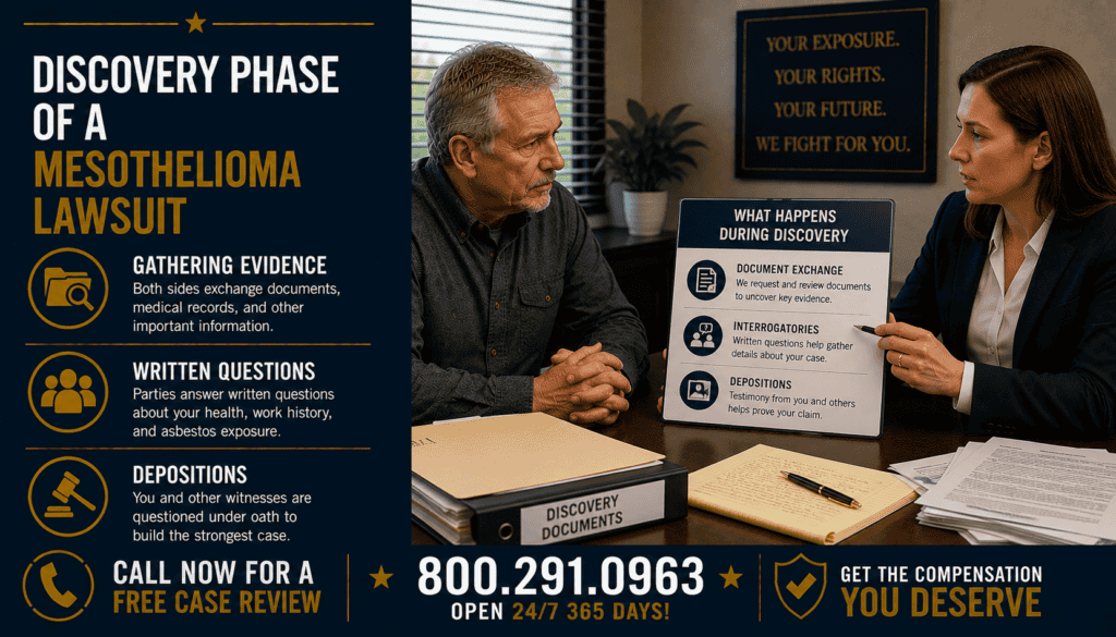Discovery Phase of a Mesothelioma Lawsuit